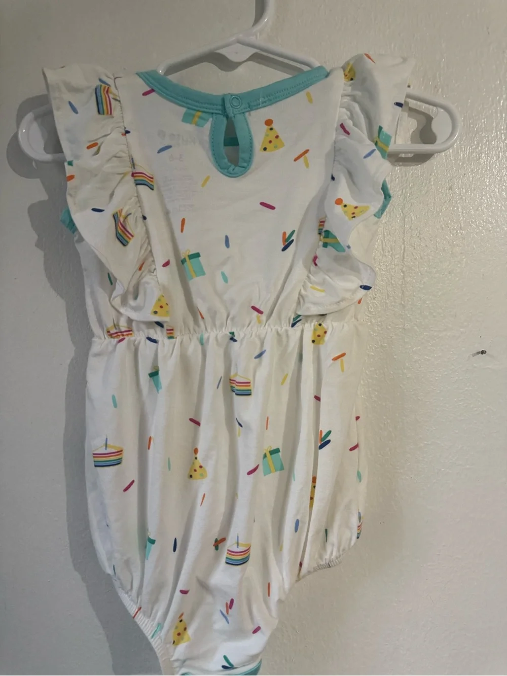 Kyte BABY white romper